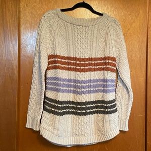 LL Bean striped Fishermen Tunic